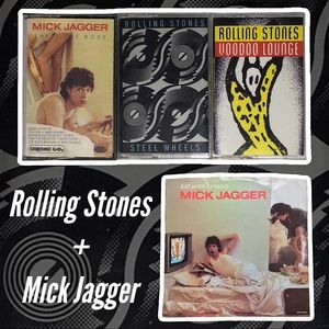 STONES + MICK JAGGER collection